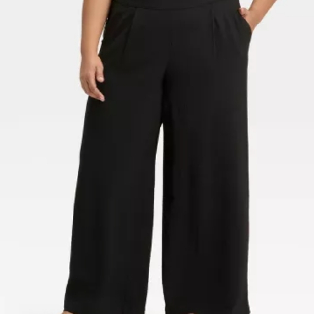 a new day Black Wide-Leg Pants